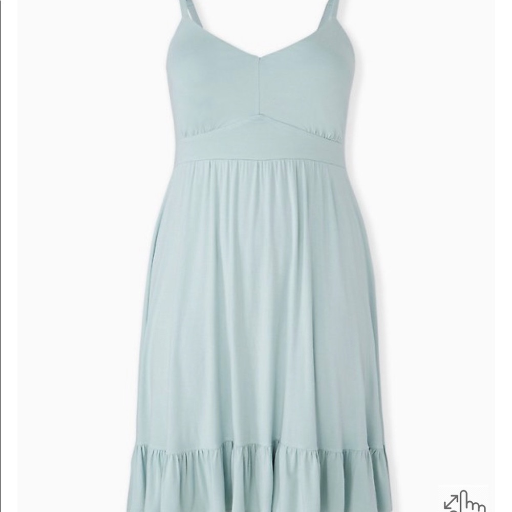 Mint Super Soft Skater Torrid Dress SZ 1X or 14/16
